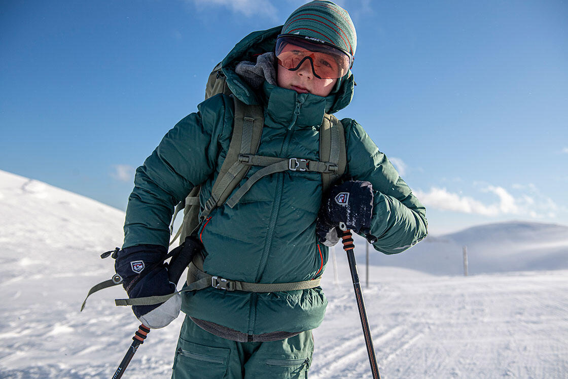 Gjør ferdig justering før du drar på tur.